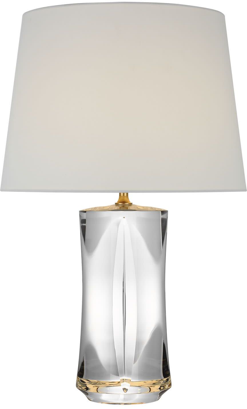 Photos - Desk Lamp Comfort Visual JN 3900-L-CL Figlia 28" Tall LED Buffet Table Lamp Crystal Lamps Table Lamps JN 3900CG-L-CL