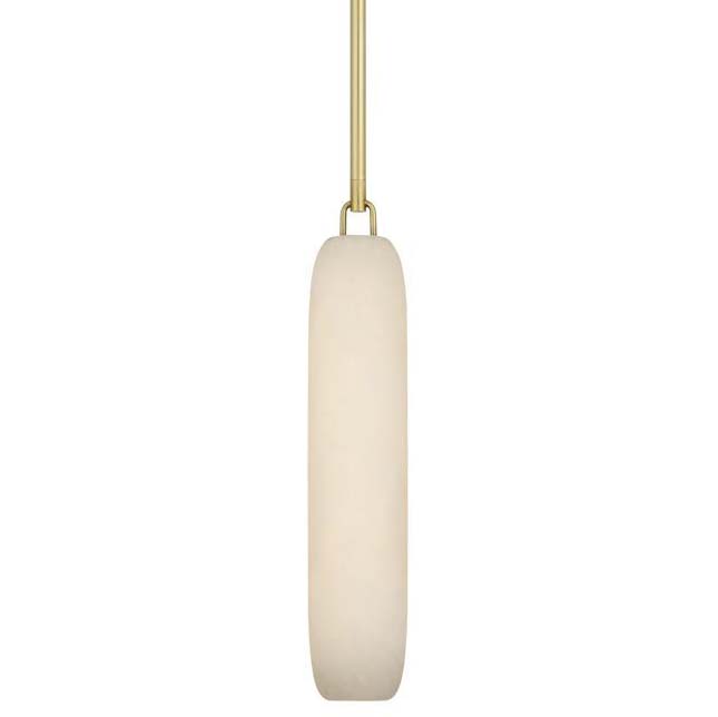 Visual Comfort KW 5902-ALB Formosa 4" Wide LED Mini Pendant Antique-Burnished Brass Indoor Lighting Pendants