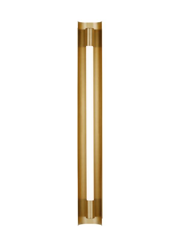 Visual Comfort KWL1101 Carson 28" Tall LED Bath Bar - ADA Compliant Burnished Brass Indoor Lighting Bathroom Fixtures Bath Bar