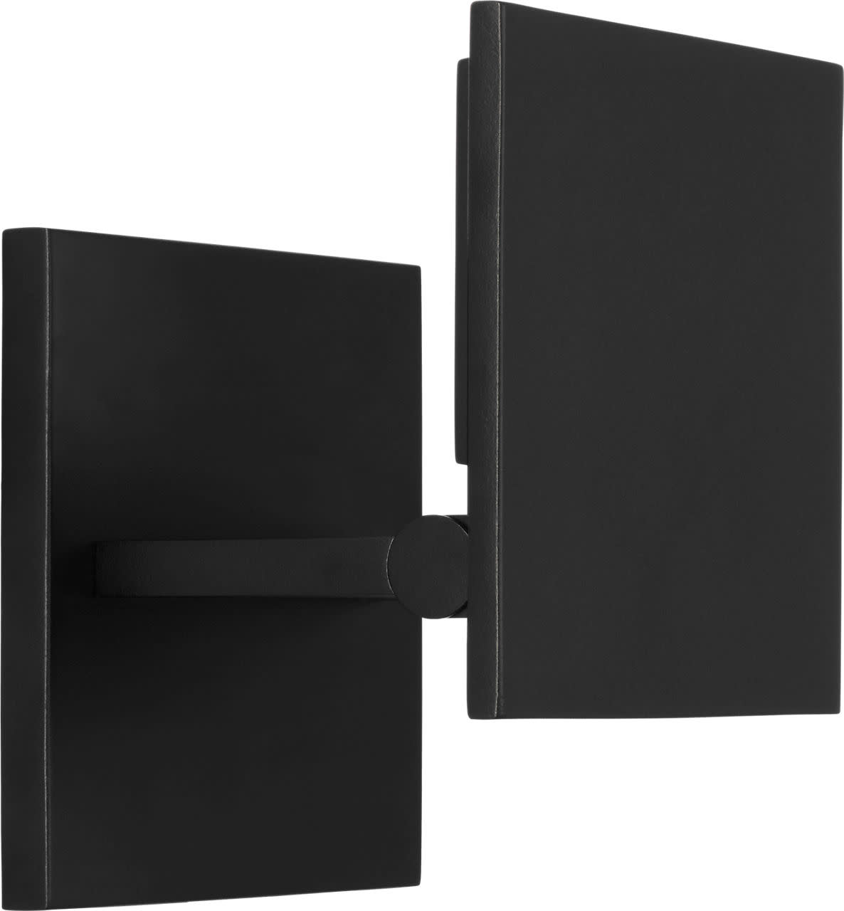 Photos - Floodlight / Street Light Comfort Visual KWOWS72127 Angolo 6" Tall LED Outdoor Wall Sconce Outdoor Black Outdoor Lighting Wall Sconces KWOWS72127OB