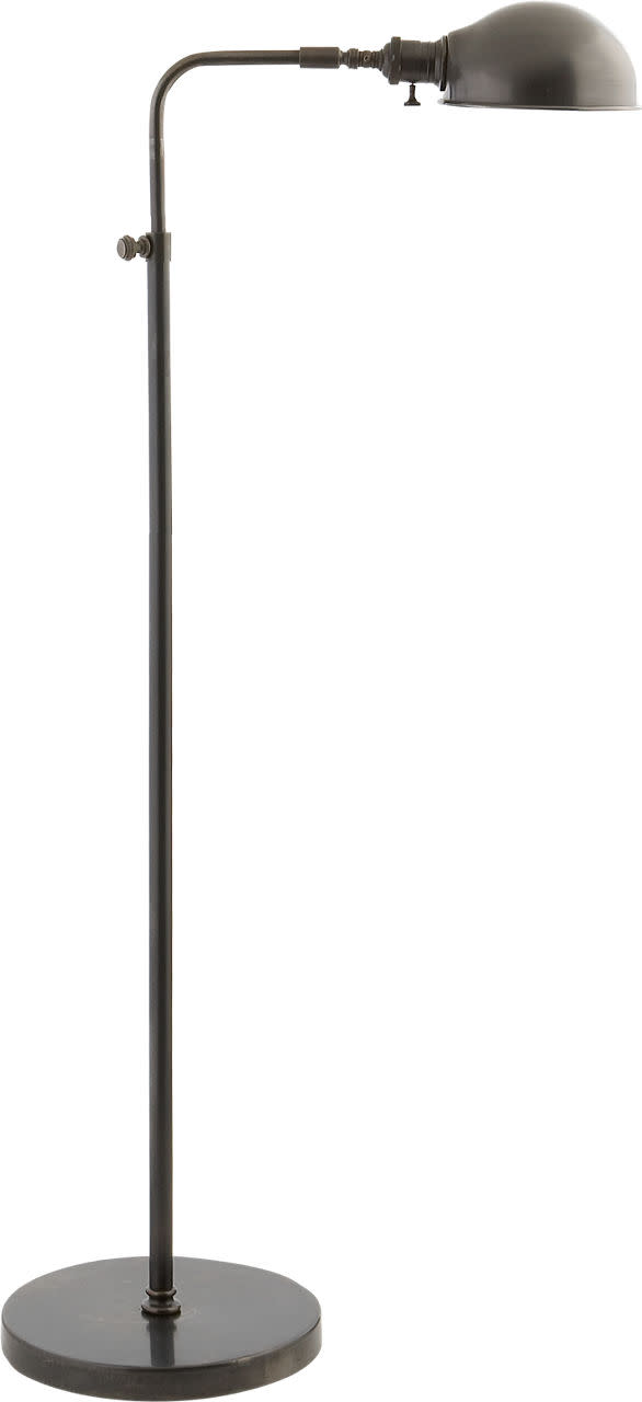 Photos - Chandelier / Lamp STUDIO Visual Comfort S1100 Old Pharmacy 54" Floor Lamp with Metal Shade by VC Bronze Lamps Floor Lamps S 1100BZ