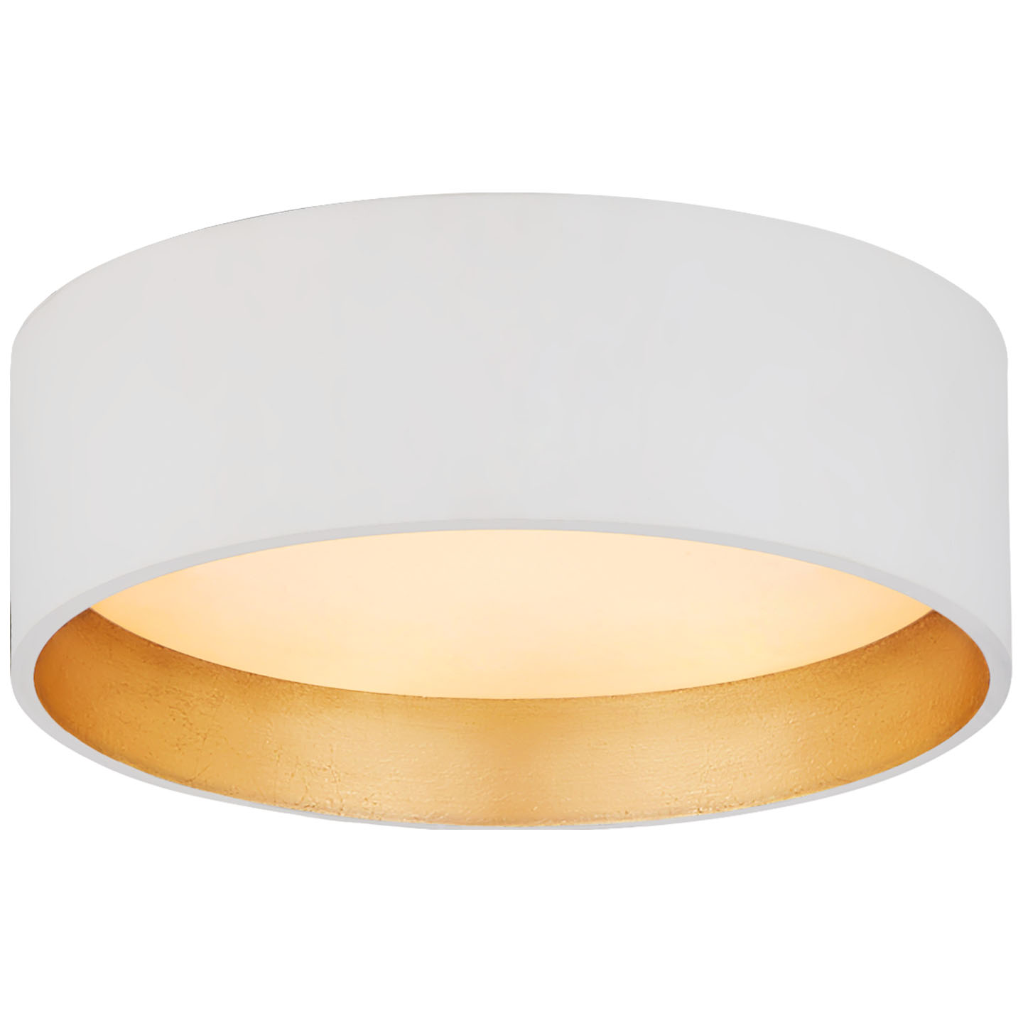 Photos - Chandelier / Lamp Wide Visual Comfort S 4040 Shaw 5"  LED Flush Mount Drum Ceiling Fixture Matte White Indoor Lighting Ceiling Fixtures Flush M 