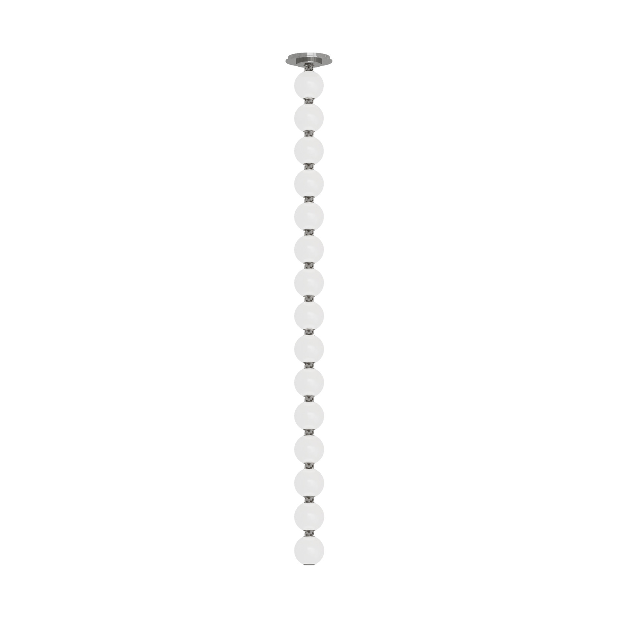 Photos - Chandelier / Lamp Perle Visual Comfort SLPD23130R-277  3" Wide Multi Light Pendant Polished Nickel Indoor Lighting Pendants SLPD23130NR-277 