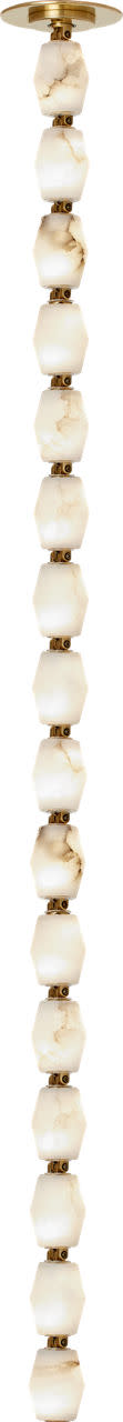 Photos - Chandelier / Lamp Visual Comfort SLPD55227ALBR Collier 2" Wide Mini Pendant Hand Rubbed Antique Brass Indoor Lighting Pendants SLPD55227ALBHAB