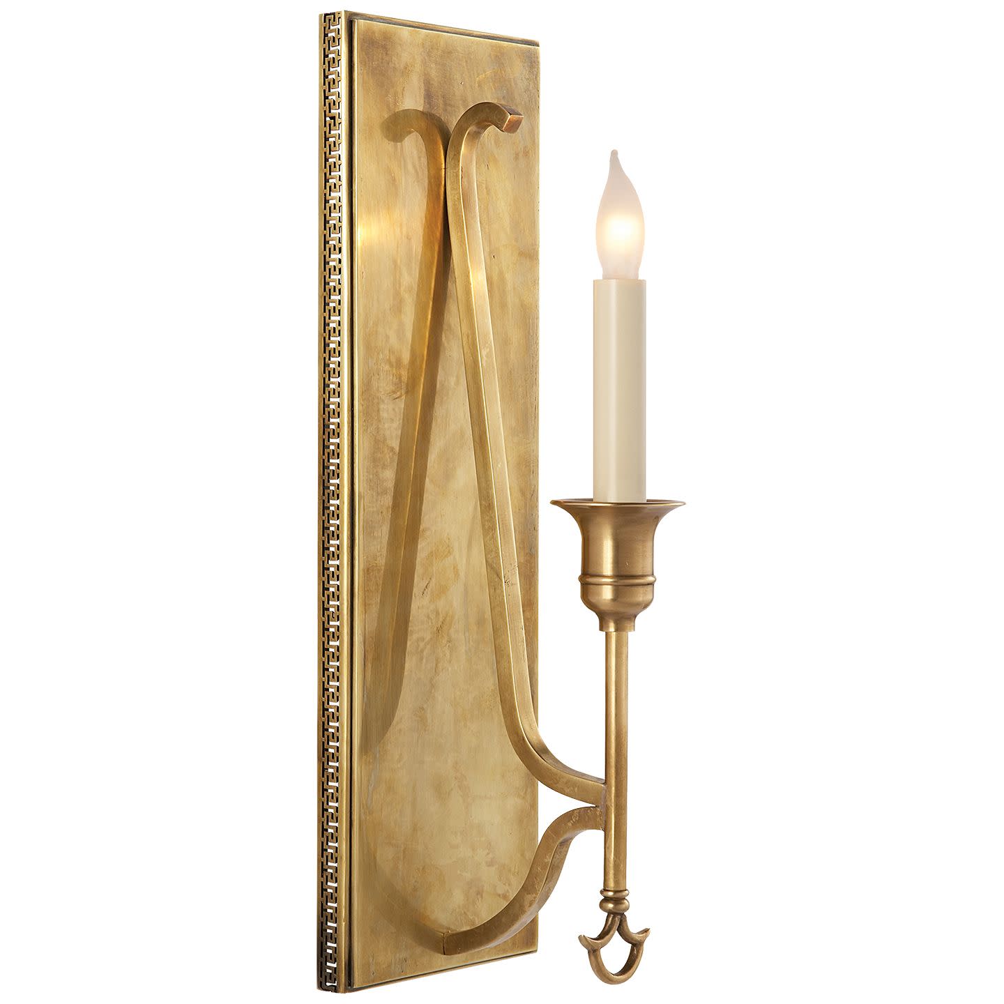 Photos - Chandelier / Lamp SPORTMAX RACING Visual Comfort SR2140 Savannah 5" Wide Wall Sconce Hand Rubbed Antique Brass Indoor Lighting Wall Sconces SR 2140HAB 