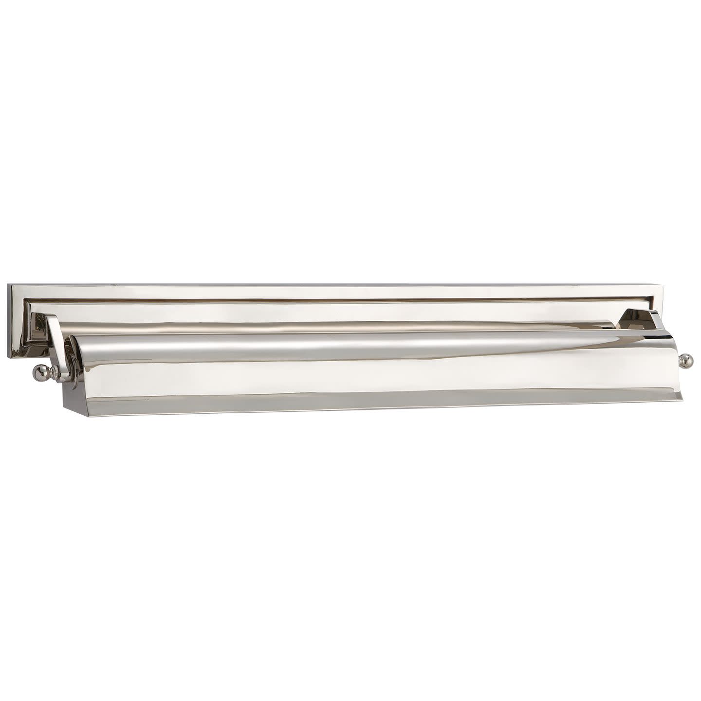Photos - Chandelier / Lamp Picture Visual Comfort TOB2606 Library 22"  Light by Thomas O'Brien Polished Nickel Indoor Lighting  Lights TOB 2606PN 