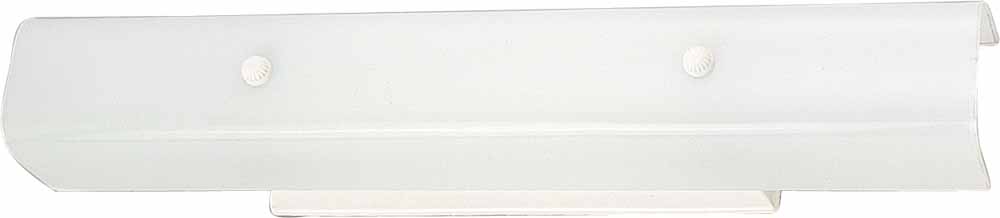 Photos - Chandelier / Lamp Volume Lighting V1904 4 Light Bath Bar with Rectangle Glass Shade White Indoor Lighting Bathroom Fixtures Bath Bar 1904-6