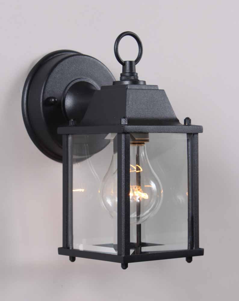 Photos - Floodlight / Street Light Volume Lighting V8898 1 Light 8" Height Outdoor Wall Sconce Black Outdoor Lighting Wall Sconces Outdoor Wall Sconces 8898-5