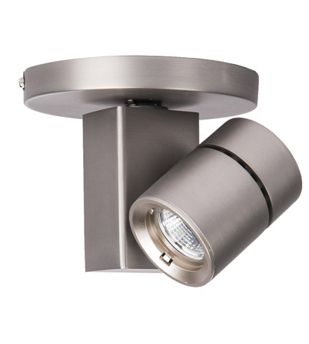 Photos - Chandelier / Lamp Inch WAC Lighting MO-1014N Exterminator II Single Light 4  Tall LED Monopoint Narrow Beam Accent Light with 20° Beam Angle Br 