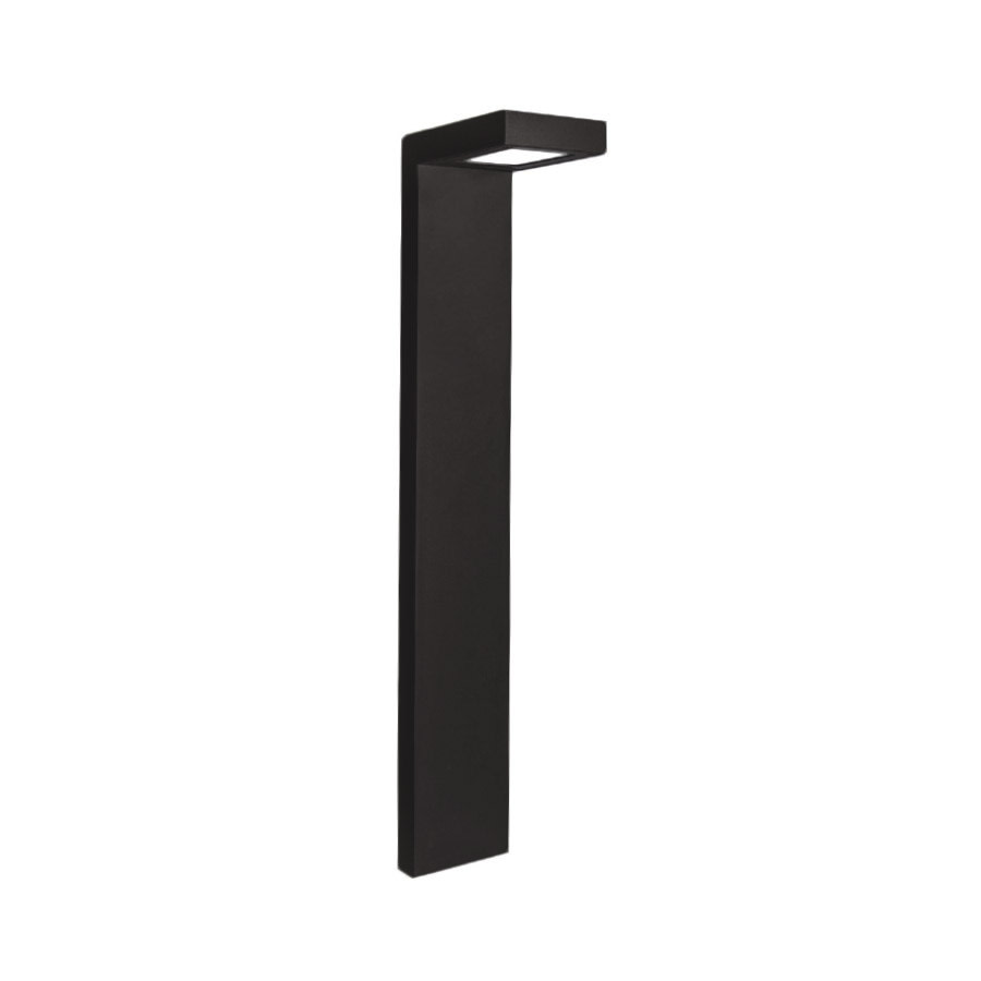 Photos - Floodlight / Street Light Volt WAC Lighting 6081 Ledge 23" Tall LED Side Mount Path Light - 12  Black / 3000K Outdoor Lighting Landscape Lighting Path 