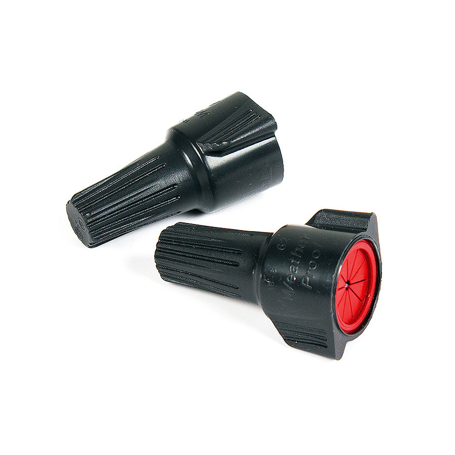 Photos - Floodlight / Street Light Waterproof WAC Lighting 9020-WNT Nightscaping Direct Burial  Wire Nuts - 20 Pack Black Lighting Accessories and Parts Outdoor 
