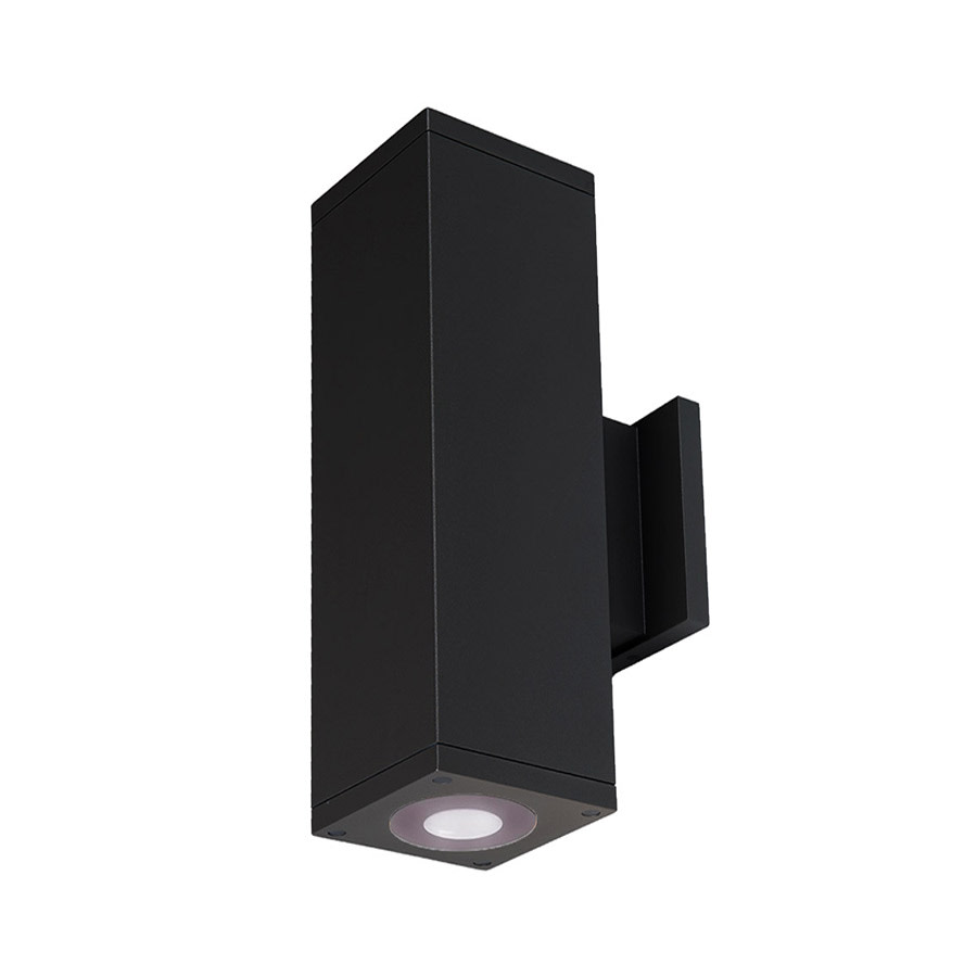 Photos - Floodlight / Street Light Cube WAC Lighting DC-WD06-UB  Architectural 2 Light 18" Tall LED Outdoor Wall Sconce with 6° Ultra Narrow Beam Spread and Lig 