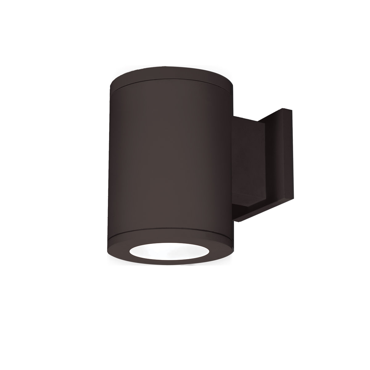 Photos - Floodlight / Street Light BEAM WAC Lighting DS-WS05-SS Tube Architectural Single Light 7" Tall LED Outdoor Wall Sconce with 18° Spot Spread and Light
