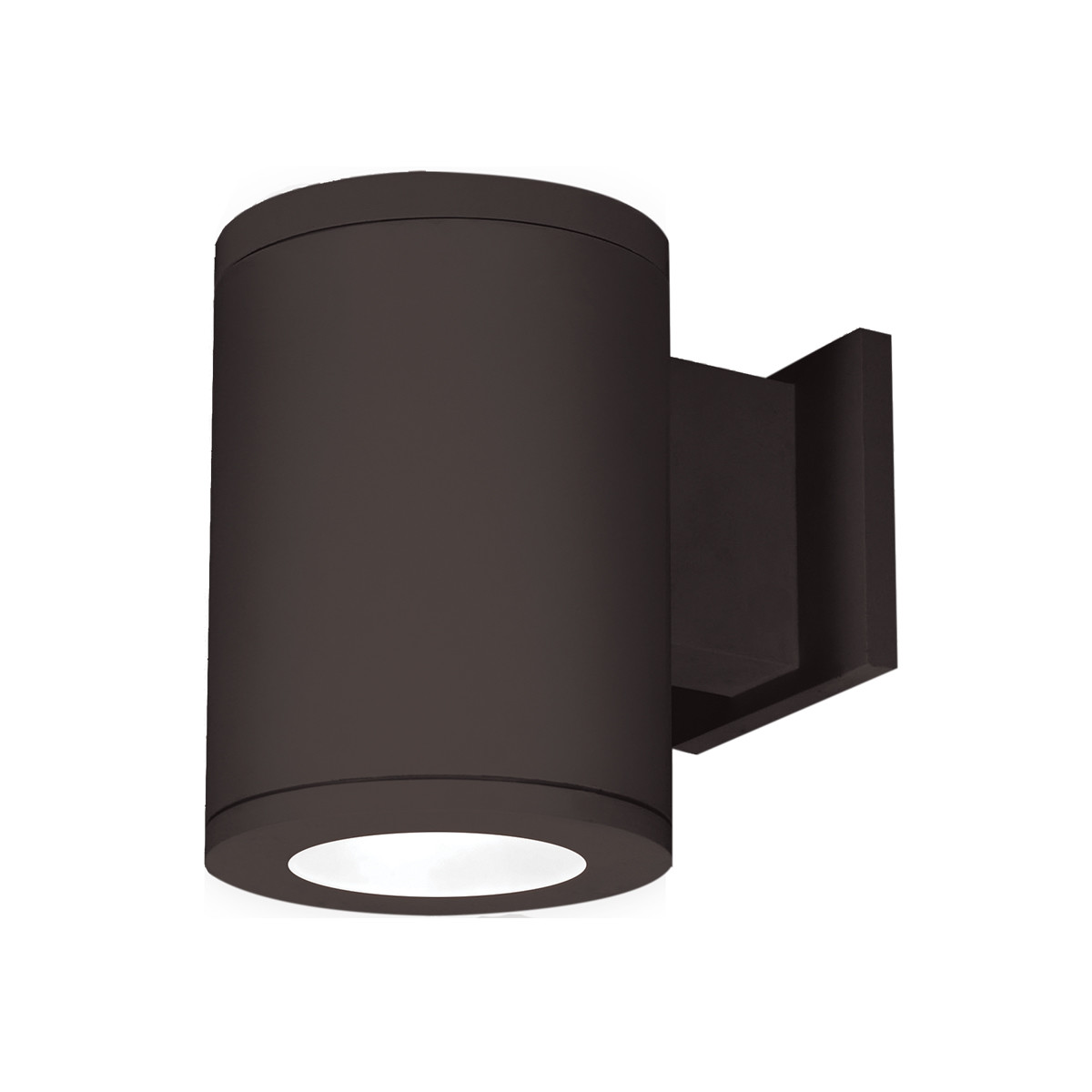 Photos - Floodlight / Street Light WAC Lighting DS-WS06-FS Tube Architectural Single Light 10" Tall LED Outdoor Wall Sconce with 40° Flood Beam Spread and Ligh
