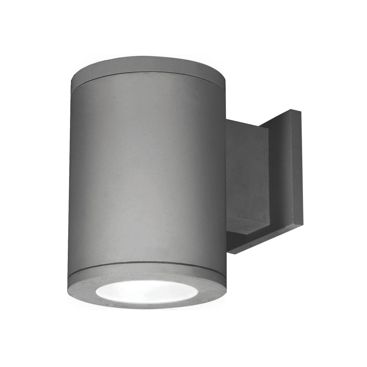 Photos - Floodlight / Street Light WAC Lighting DS-WS06-FA Tube Architectural Single Light 10" Tall LED Outdoor Wall Sconce with 59° Flood Beam Spread and Ligh