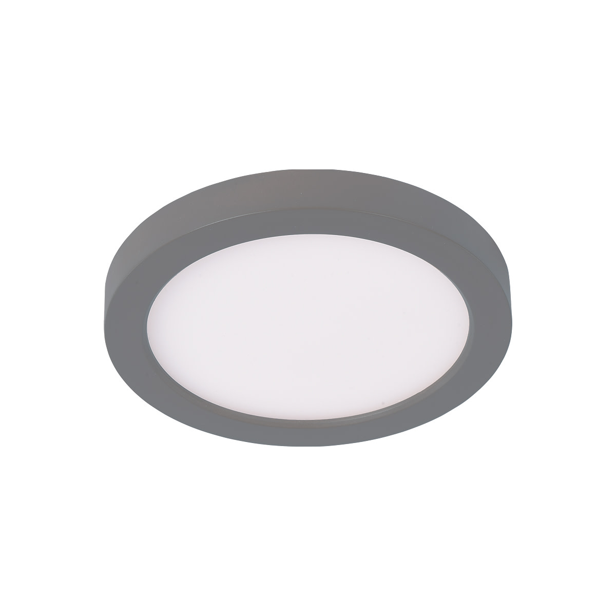 Photos - Floodlight / Street Light Round WAC Lighting FM-05RN-9  5" Wide LED Indoor / Outdoor Flush Mount Ceiling Fixture / Wall Sconce Nickel / 3000K Outdoor L 