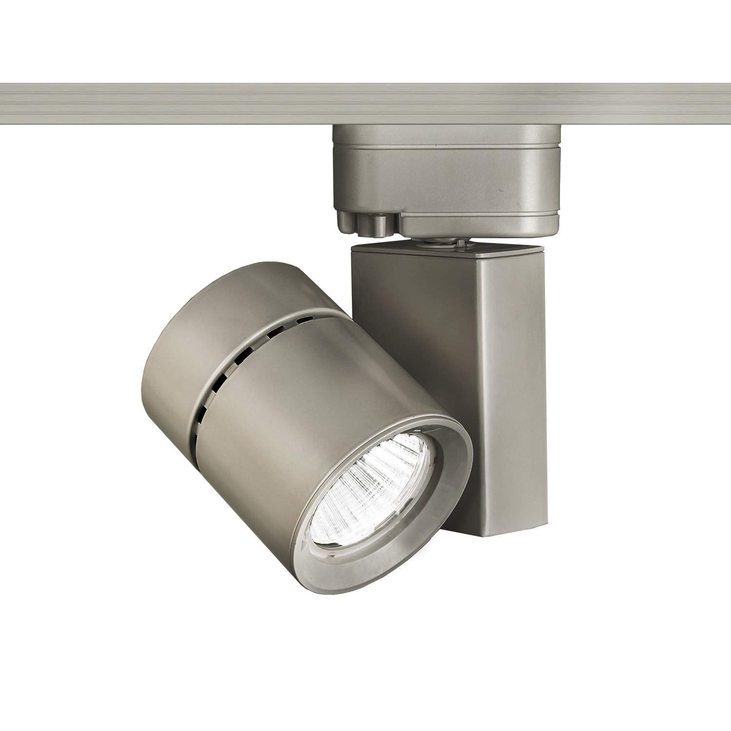 Photos - Chandelier / Lamp Head WAC Lighting H-1035N Exterminator II H-Track 6" Tall LED Track  - 25° Narrow Beam Spread and 35 Watts Brushed Nickel / 3 