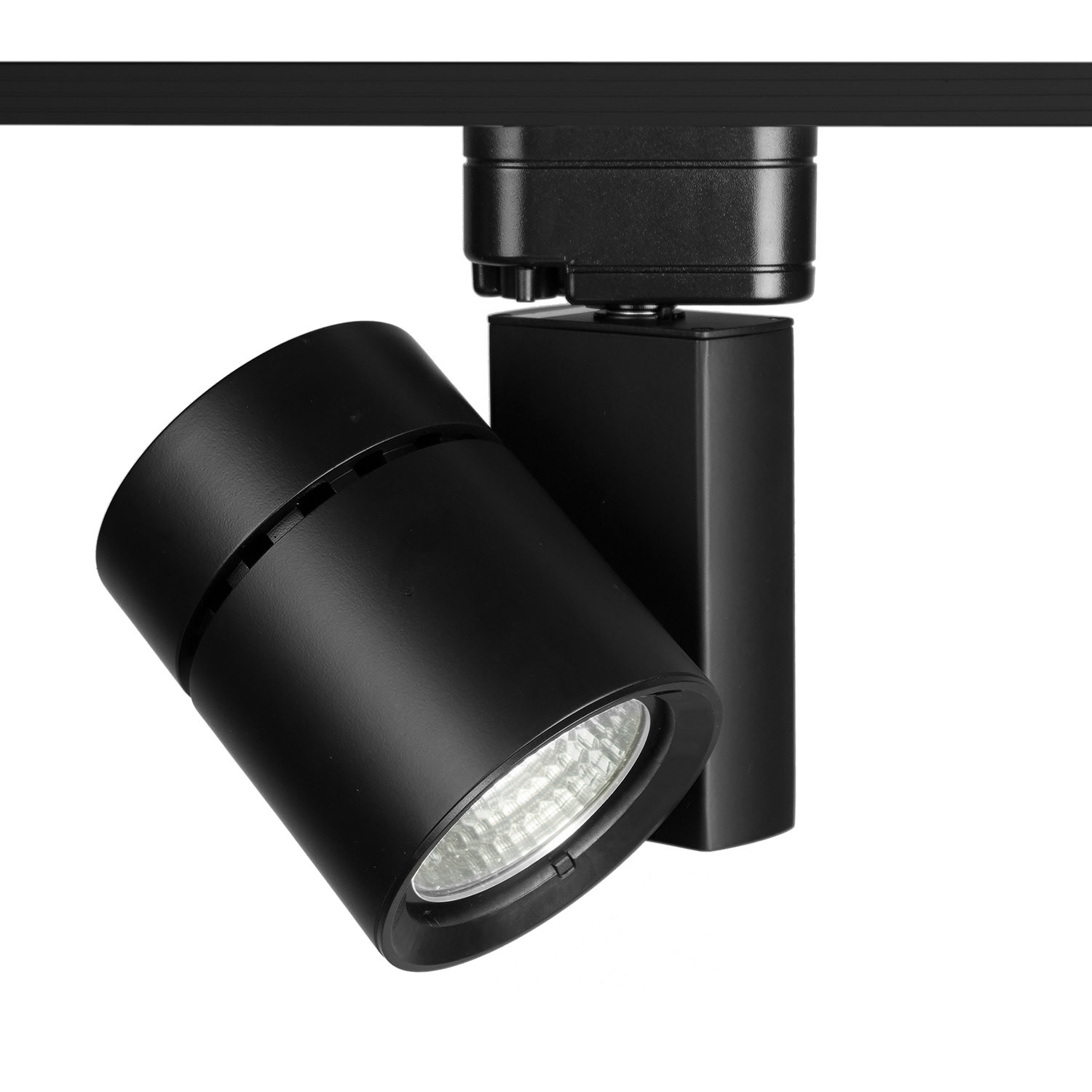 Photos - Chandelier / Lamp Head WAC Lighting H-1052F Exterminator II H-Track 7" Tall LED Track  - 55° Flood Beam Spread and 52 Watts Black / 2700K / 90C 
