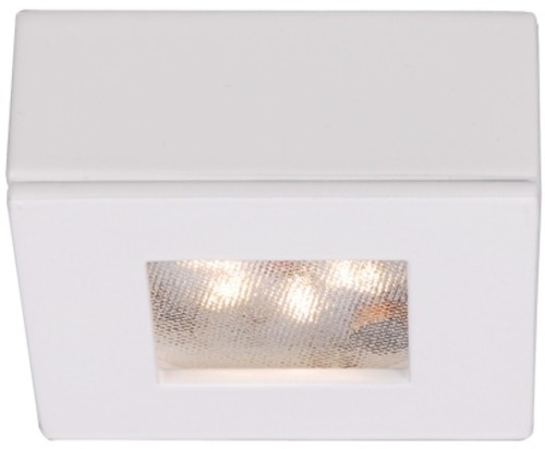 Photos - Chandelier / Lamp Wide WAC Lighting HR-LED87S-27 LEDme 2.25"  LED Low Voltage Square Puck Light - 2700K & 155 Lumens White Indoor Lighting Unde 