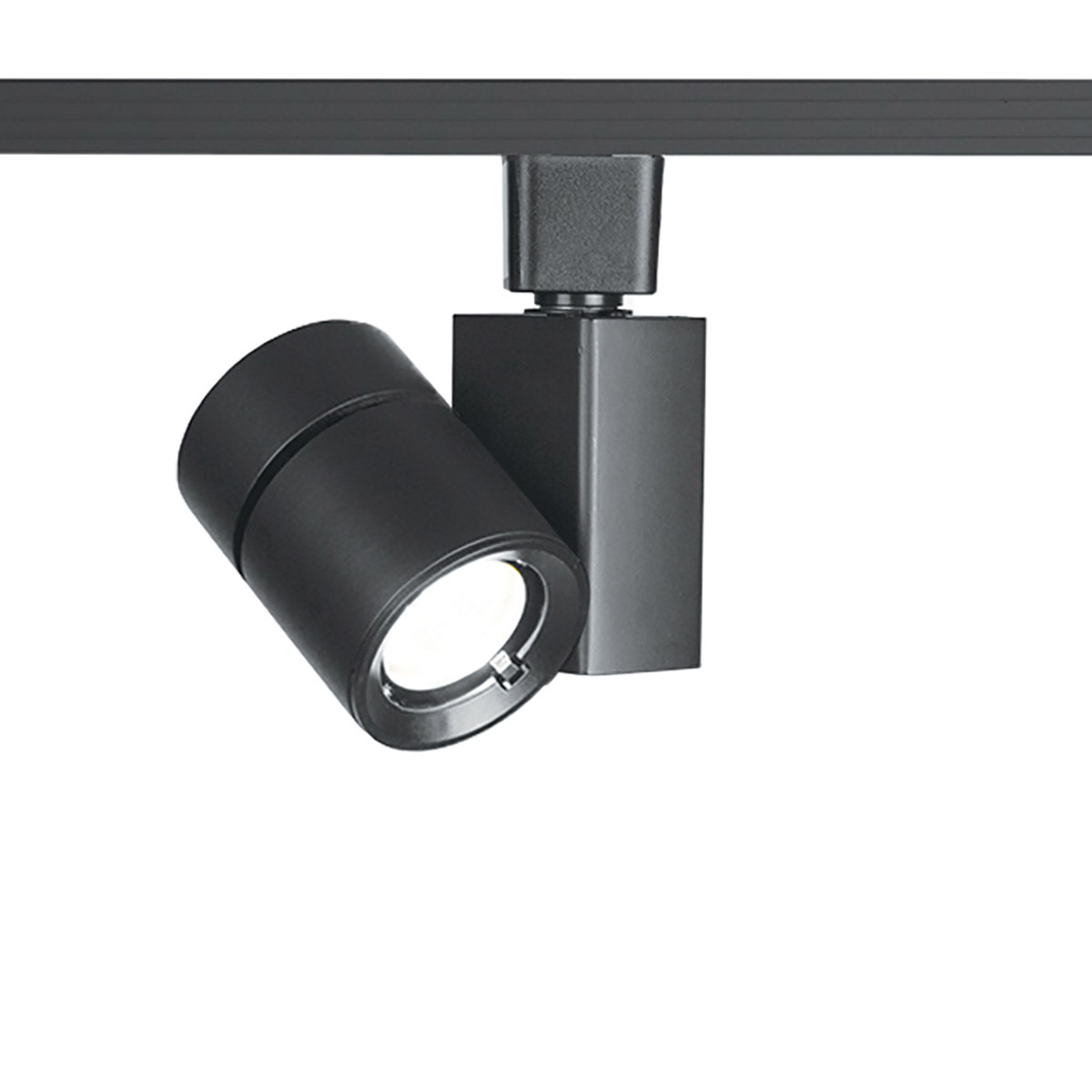 Photos - Chandelier / Lamp Head WAC Lighting J-1023N Exterminator II J-Track 5" Tall LED Track  - 18° Narrow Beam Spread and 22 Watts Black / 3000K / 85 