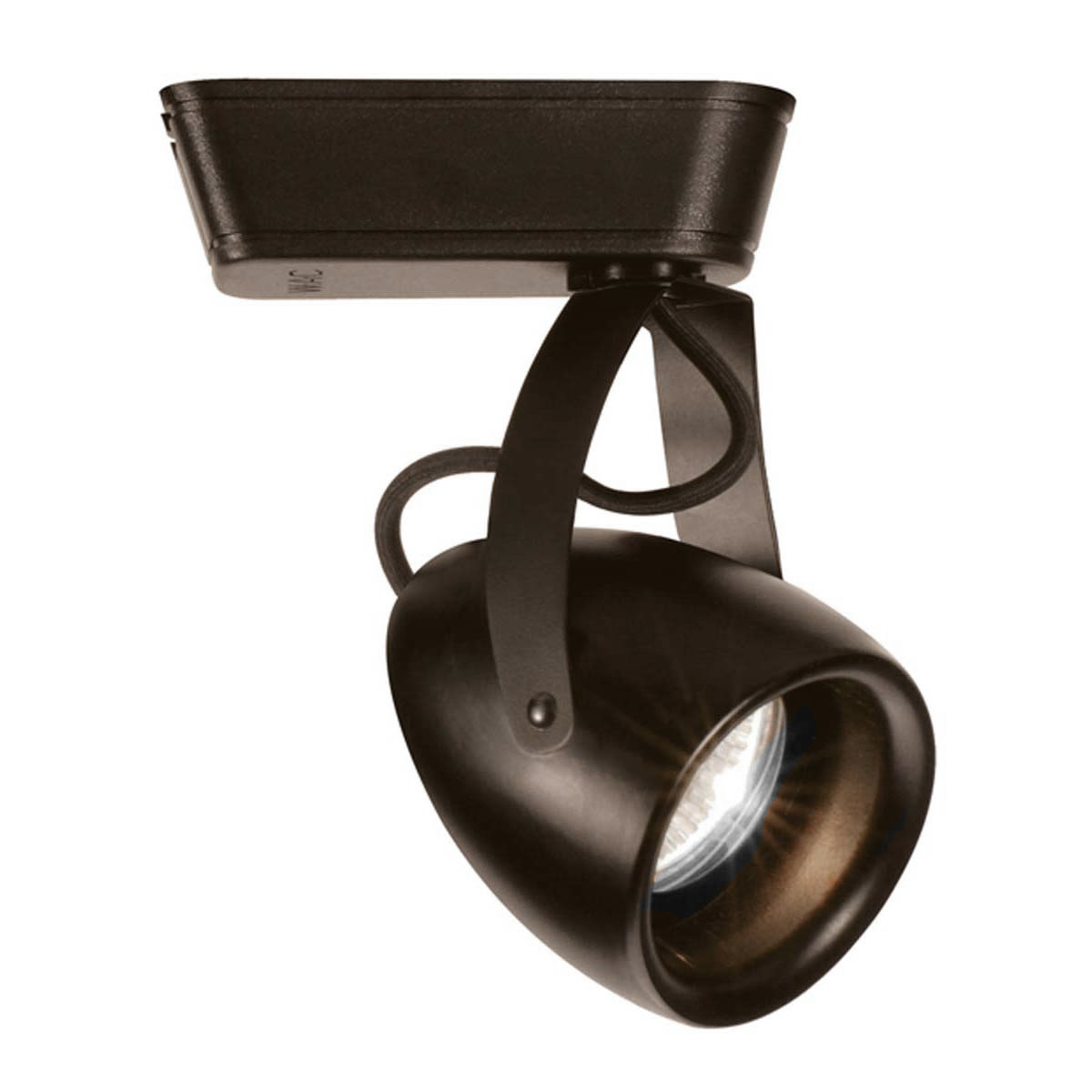 Photos - Chandelier / Lamp Impulse WAC Lighting J-LED820S  J-Track 8" Tall LED Track Head - 20° Spot Beam Spread and 23 Watts Dark Bronze / 4000K / 85CR 