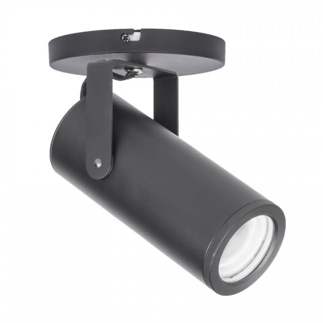 Photos - Chandelier / Lamp Wide WAC Lighting MO- Silo 6"  LED Accent Light / Ceiling Fixture - Adjustable 15° to 50° Beam Spread - 20 Watts Black /  2020
