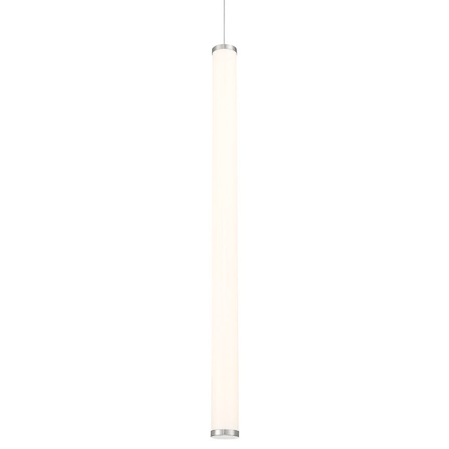 WAC Lighting PD-70937 Flare 37" Tall LED Mini Pendant Brushed Nickel Indoor Lighting Pendants