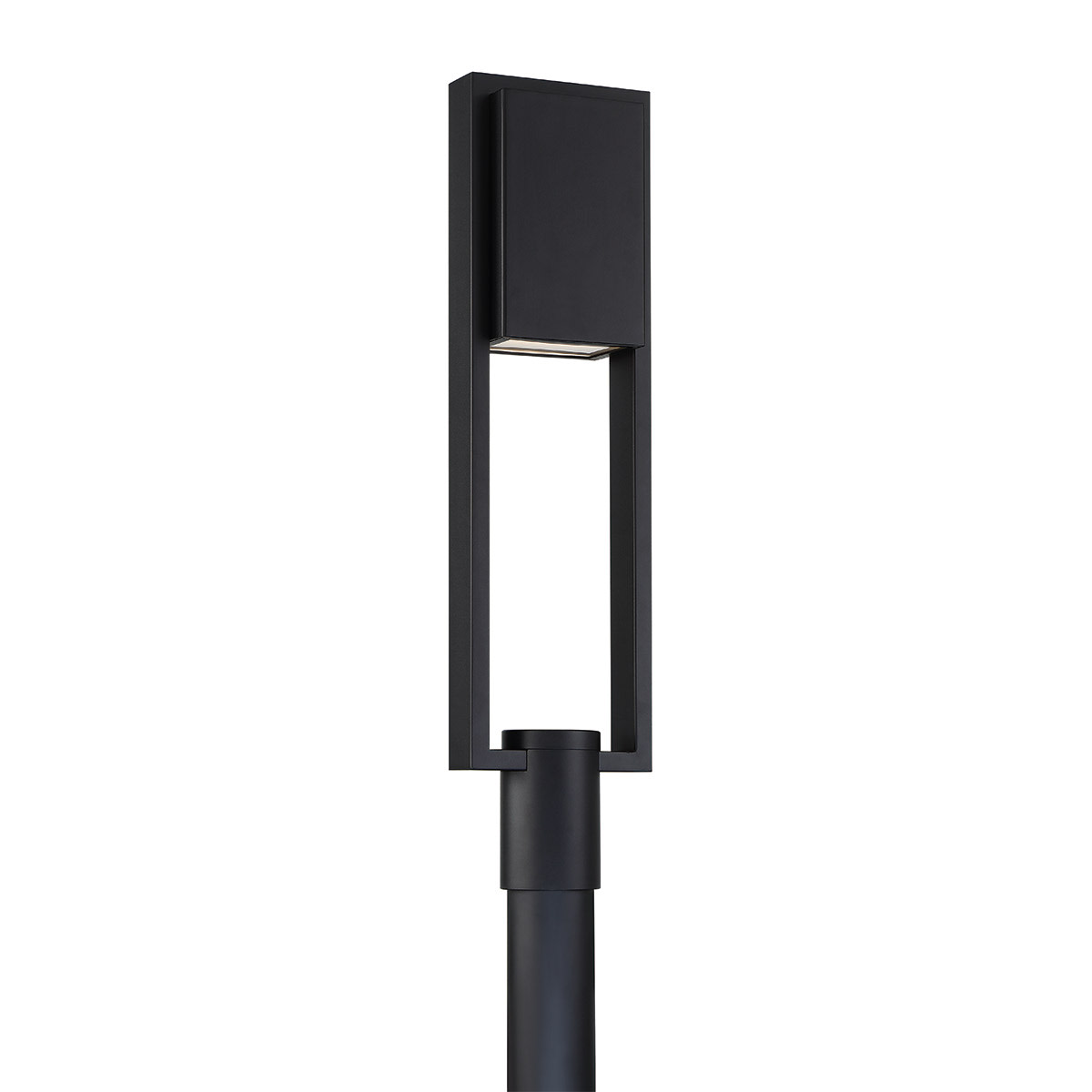 Photos - Floodlight / Street Light WAC Lighting PM-W15928 Archetype 28" Tall Integrated LED Outdoor Single Head Post Light Black Outdoor Lighting Post Lights P
