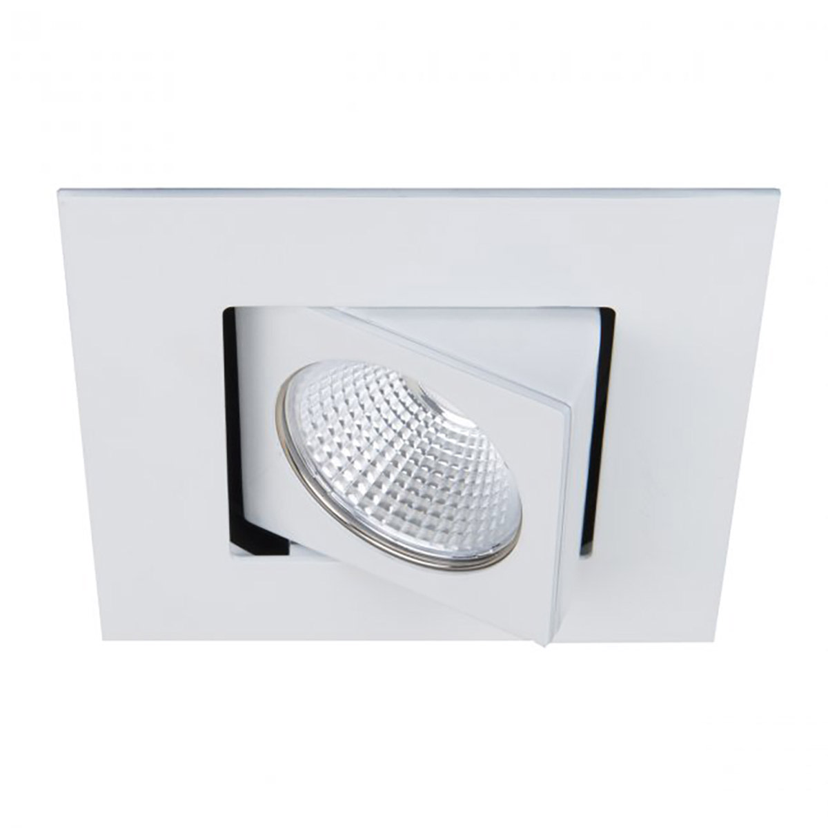 Photos - Chandelier / Lamp BEAM WAC Lighting R3BSA-S9 Oculux 3.5" LED Adjustable Trim with Spot  Spread White / 2700K Recessed Lights Recessed Trims R3B 