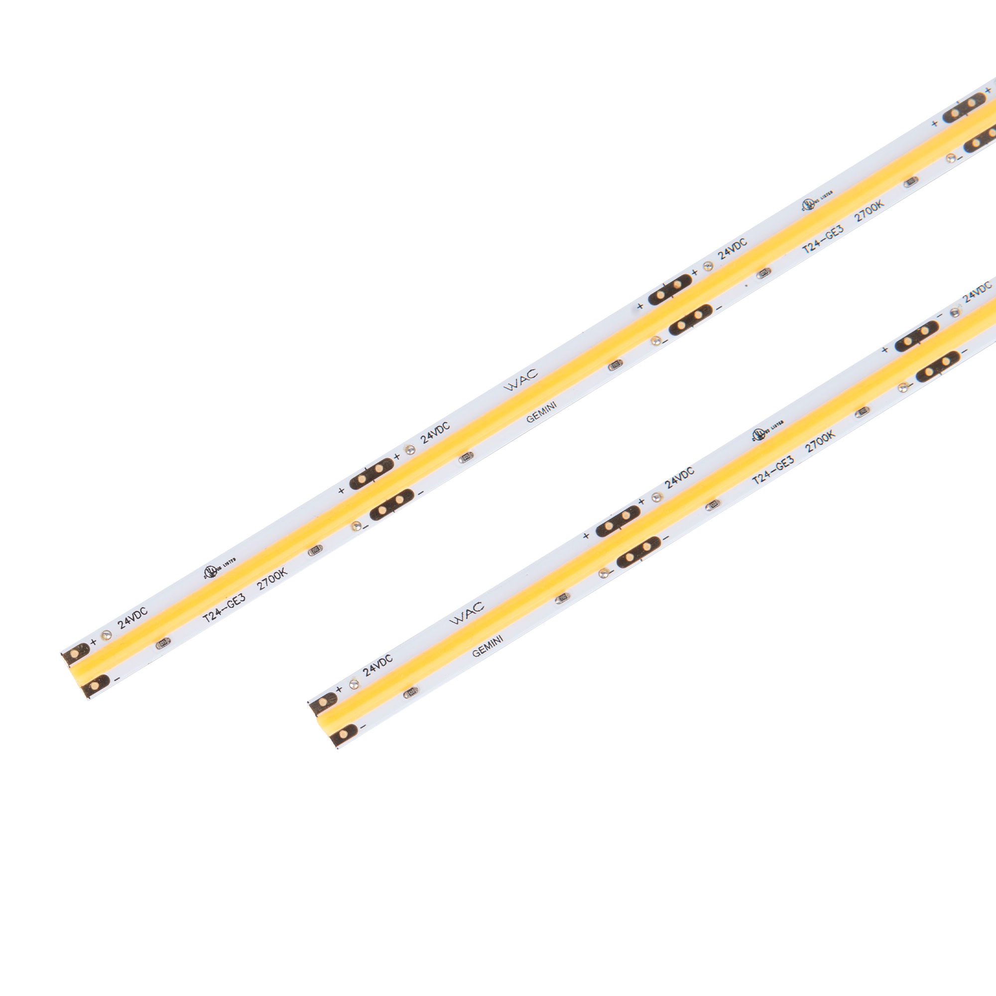 Photos - Chandelier / Lamp Gemini WAC Lighting T24-GE3-15-40  180" 4000K LED Tape Light White Indoor Lighting Under Cabinet Strip and Tape Lights T24-GE 
