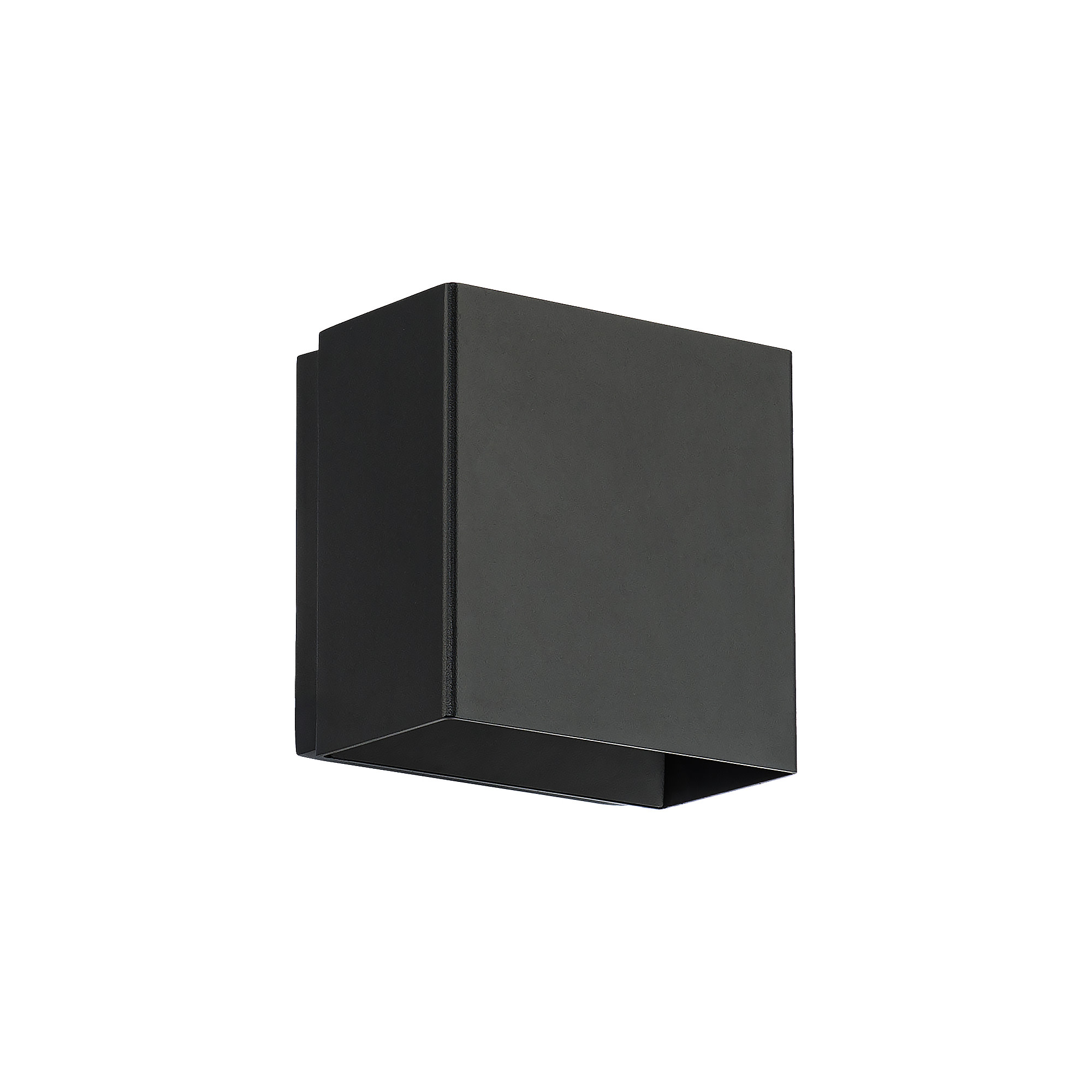 Photos - Chandelier / Lamp WAC Lighting WS-45105-27 Boxi 2 Light 5" Tall LED Wall Sconce Set to 2700K Black Indoor Lighting Wall Sconces WS-45105-27-BK