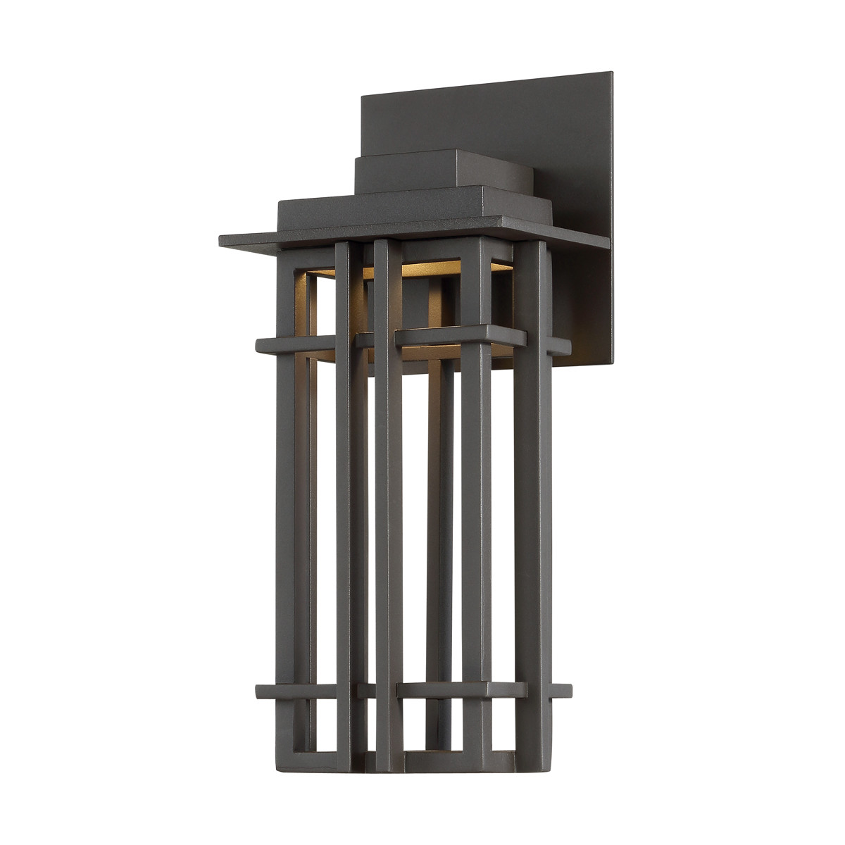 Photos - Floodlight / Street Light Nest WAC Lighting WS-W26712  Single Light 12" High Integrated LED Outdoor Wall Sconce Bronze Outdoor Lighting Wall Sconces WS 