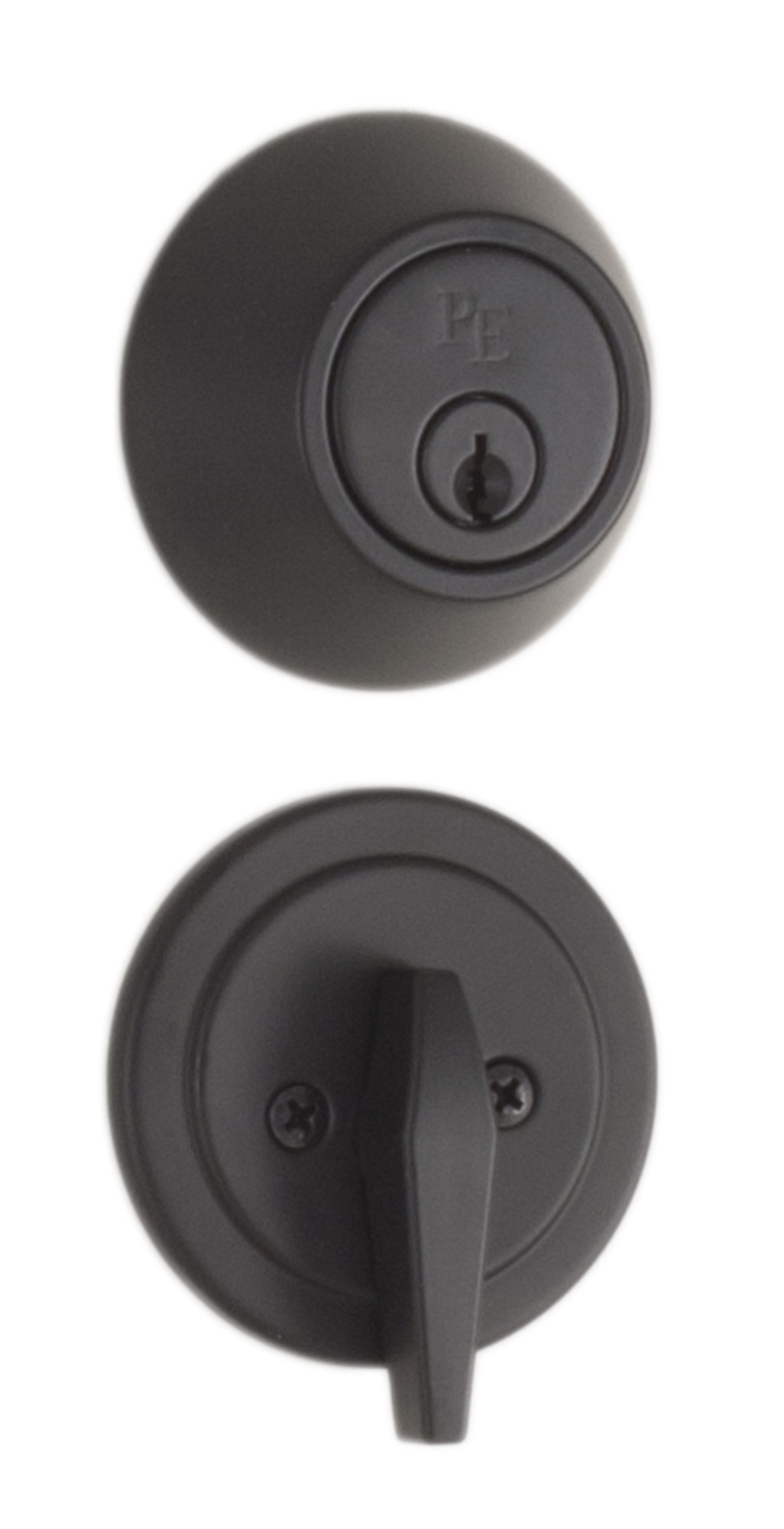 Photos - Door Lock SOLID Weslock 271  Brass Single Cylinder Keyed Entry Deadbolt Matte Black Door Hardware Deadbolts Keyed Entry Deadbolts 00271 
