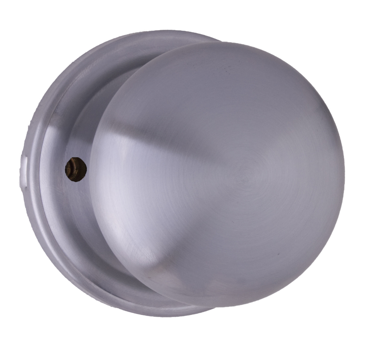 Photos - Door Handle Weslock Impresa Privacy Door Knob with Round Rose - Satin Chrome - 00610IDIDSL20 00610IDIDSL20