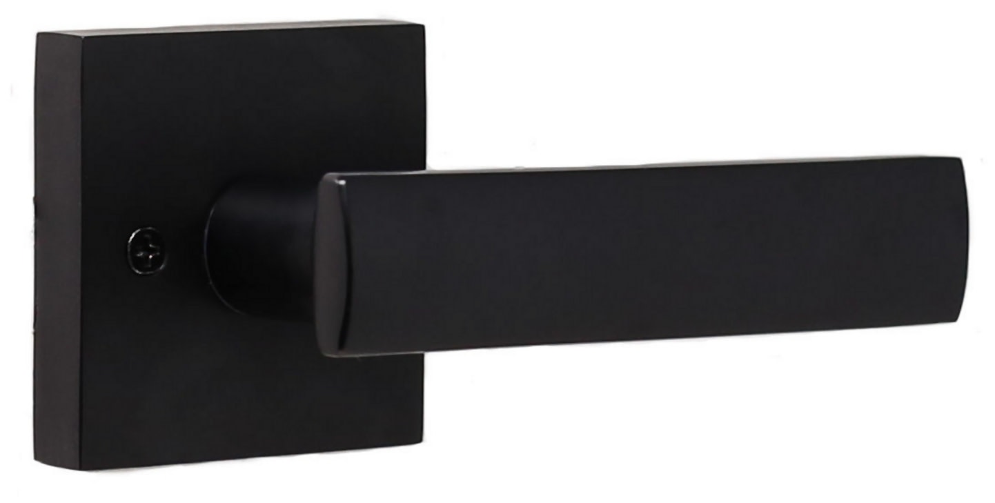 Photos - Door Handle Weslock 7053-SQUARE-UTICA-DUMMY Utica Non-Turning One-Sided Dummy Door Lever with Square Rose from the Transitional Collecti