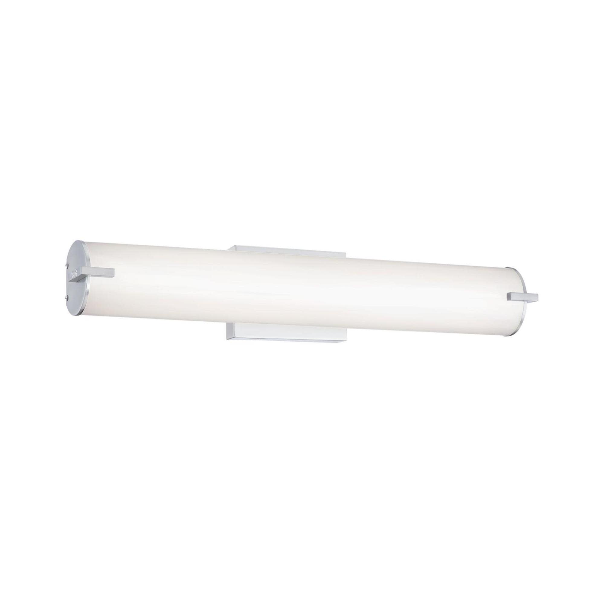 Photos - Chandelier / Lamp Westinghouse 6112100 25" Wide LED Bath Bar Brushed Nickel Indoor Lighting Bathroom Fixtures Bath Bar