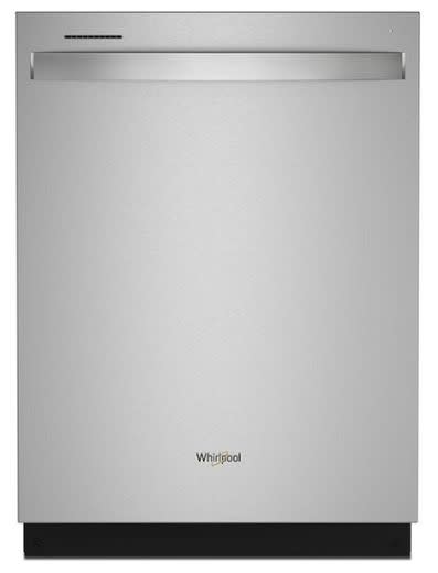 Photos - Integrated Dishwasher Whirlpool WDT750SAK 24 Inch Wide 15 Place Setting Energy Star Rated Built-In Top Control Dishwasher Fingerprint Resistant St 