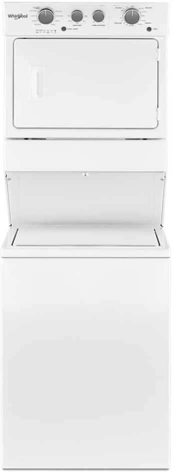 Photos - Ironing Accessory Whirlpool WET4027H 27 Inch Wide Laundry Center with 3.5 Cu. Ft. Washer and 5.9 Cu. Ft. Electric Dryer with Dual Action Agita