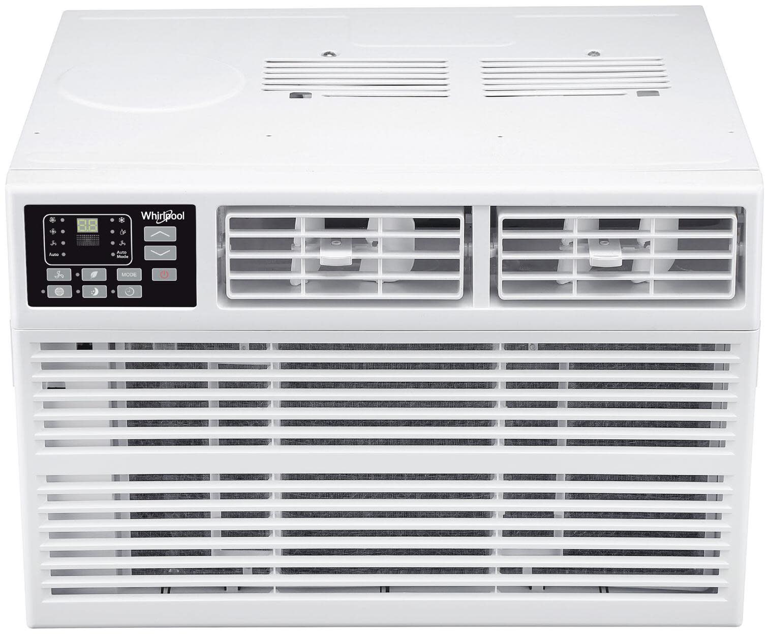 Whirlpool WHHW182BW 18000 BTU Cooling / 10600 BTU Heating 230V Programmable Window Air Conditioner with Remote White Cooling Cooling Only Room Air