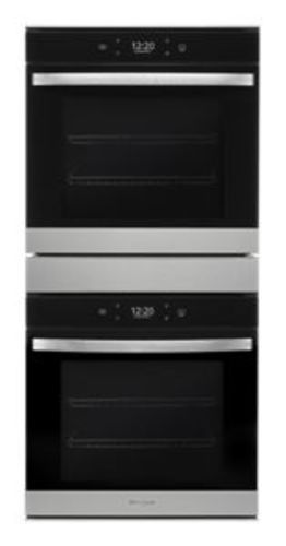 Photos - Oven Whirlpool WOD52ES4M 24 Inch Wide 5.8 Cu. Ft. Double Electric Wall with True Convection Cooking Stainless Steel Cooking