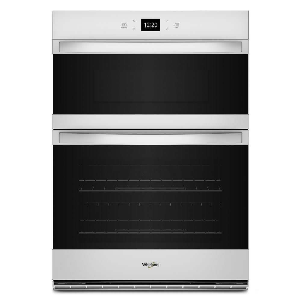 Photos - Oven Whirlpool WOEC5030L 30 Inch Wide 6.4 Cu. Ft. Electric and Microwave Combo White Cooking Appliances Wall s Single Wa