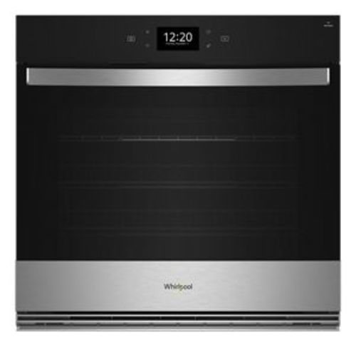 Photos - Oven Whirlpool WOES7027P 27 Inch Wide 4.30 Cu. Ft. Electric Single  with Touchscreen Fingerprint Resistant Stainless Steel Co 