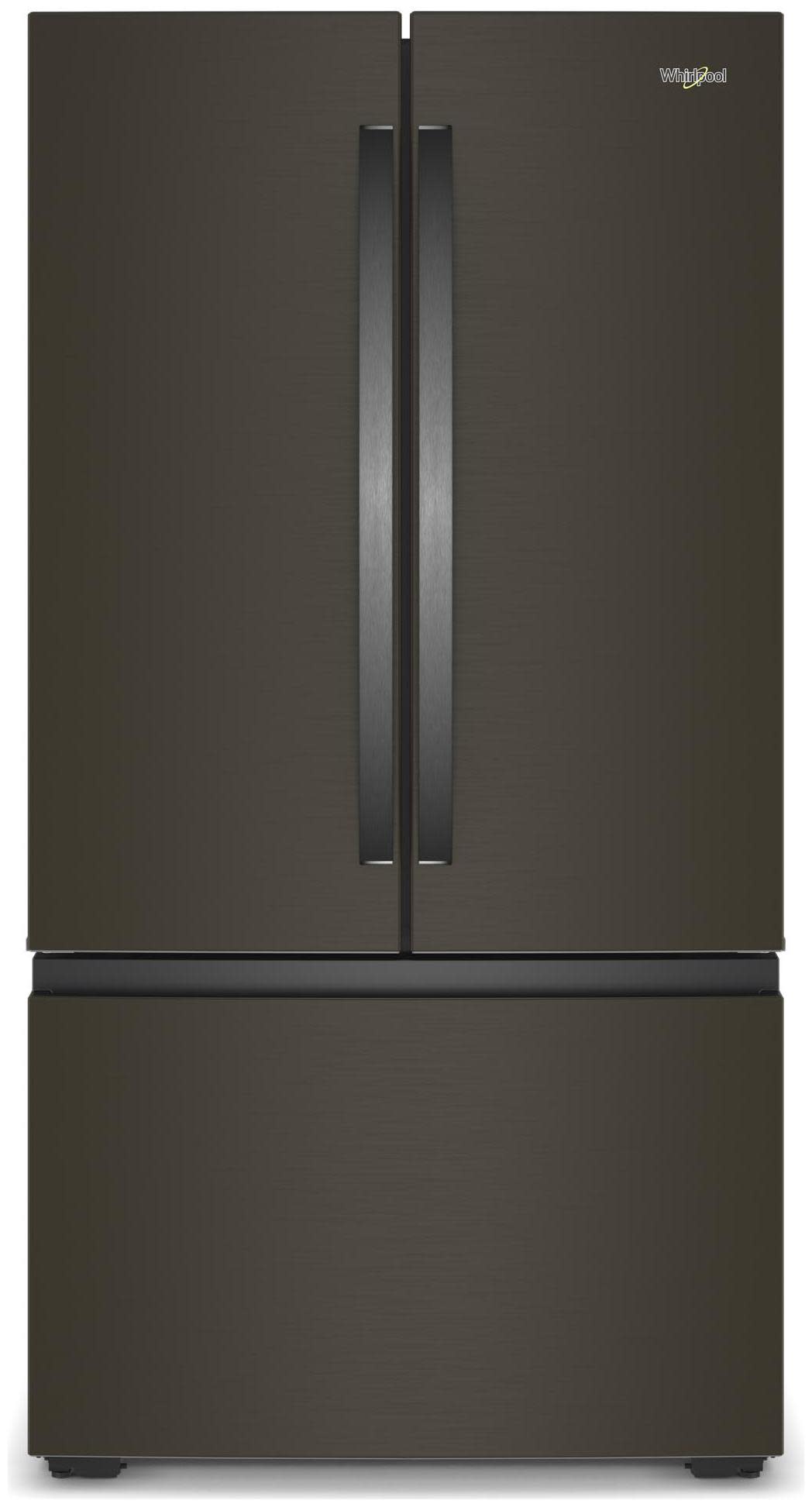Photos - Fridge Whirlpool WRFC3036R 36 Inch Wide 24.3 Cu. Ft. Energy Star Certified French Door Refrigerator Black Stainless Refrigeration A 