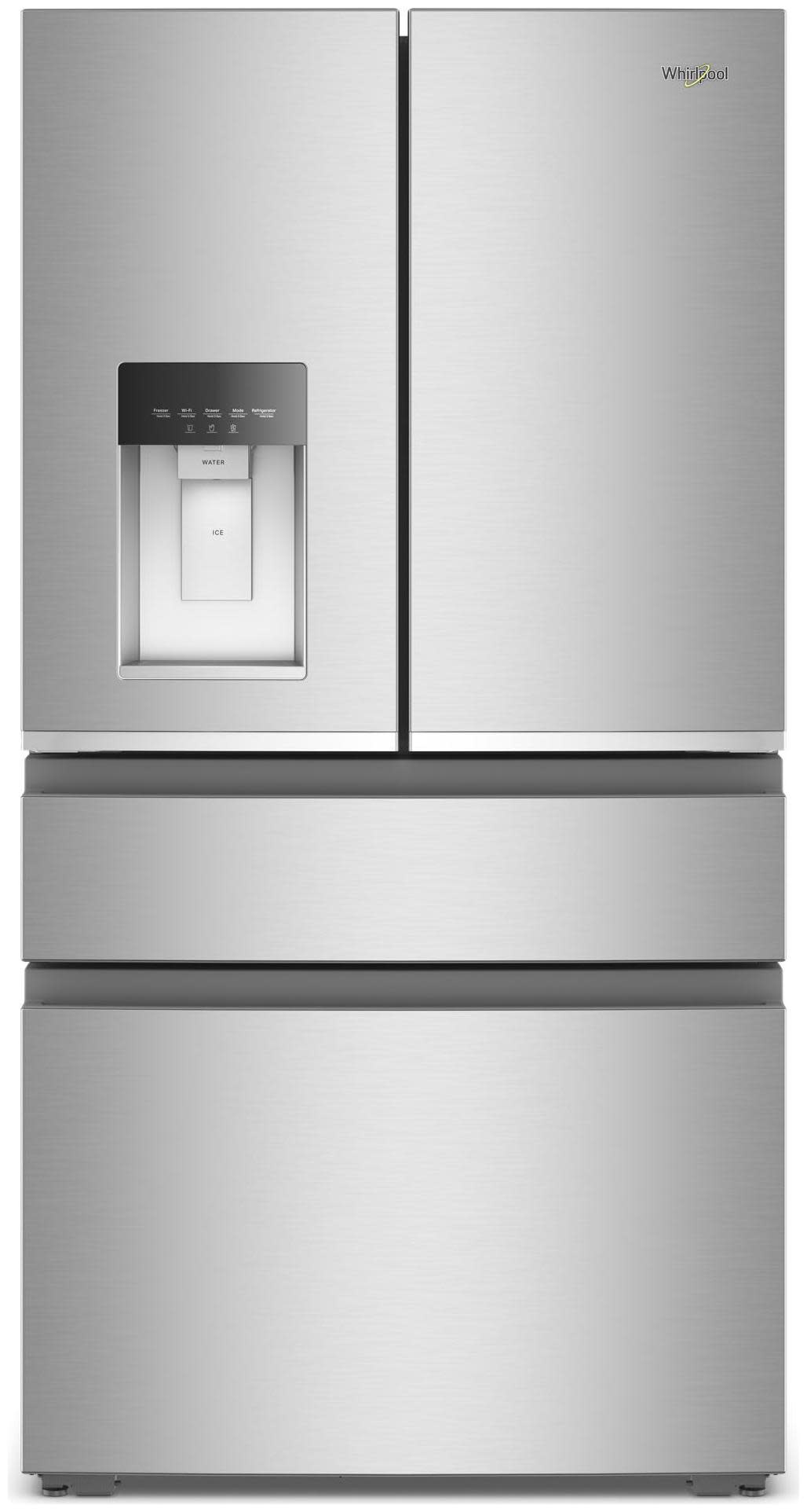 Photos - Fridge Whirlpool WRMC5036RZ 36 Inch Wide 21.9 Cu. Ft. Energy Star Certified Fingerprint Resistant French Door Refrigerator Fingerpr 