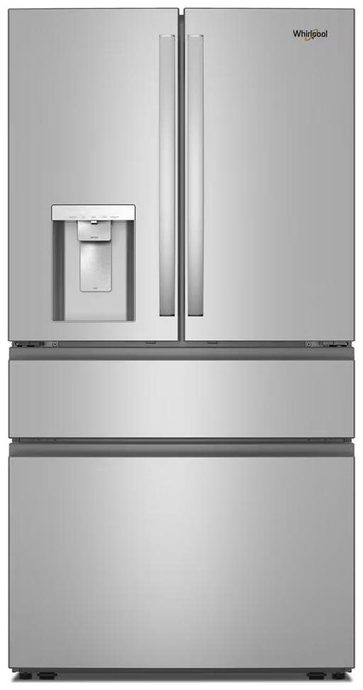 Photos - Fridge Whirlpool WRMF3636SZ 36 Inch Wide 28.9 Cu. Ft. Energy Star Certified Fingerprint Resistant French Door Refrigerator with Fle 