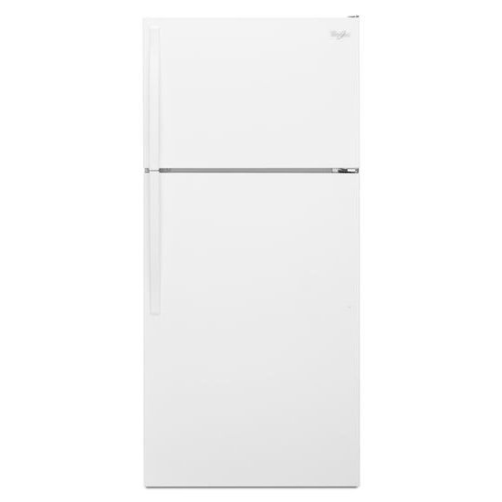 Photos - Fridge Whirlpool WRT104TFD 28 Inch Wide 14.3 Cu. Ft. Top Mount Refrigerator with Quiet Cooling White Refrigeration Appliances Full