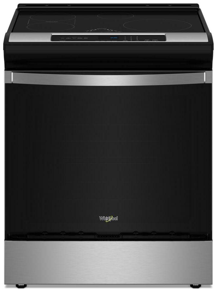 Photos - Cooker Whirlpool WSIS5030RZ 30 Inch Wide 6.4 Cu. Ft. Energy Star Certified Slide In Fingerprint Resistant Induction Range with Grid 