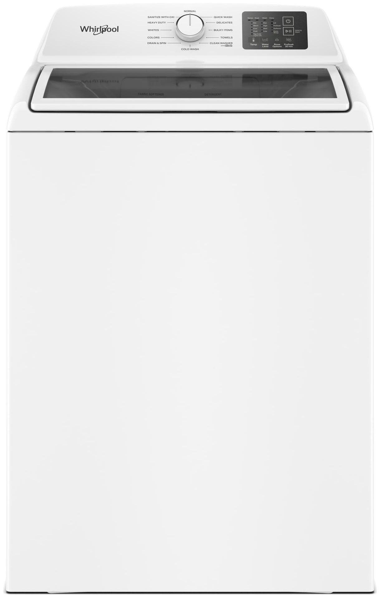 Photos - Washing Machine Whirlpool WTW4300S 28 Inch Wide 4.3 Cu. Ft. Top Loading  White Laundry Appliances s Top Loadin 