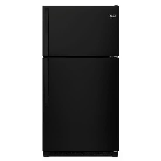 Photos - Fridge Whirlpool WRT311FZD 33 Inch Wide 20.51 Cu. Ft. Top Mount Refrigerator Black Refrigeration Appliances Full Size Refrigerators 