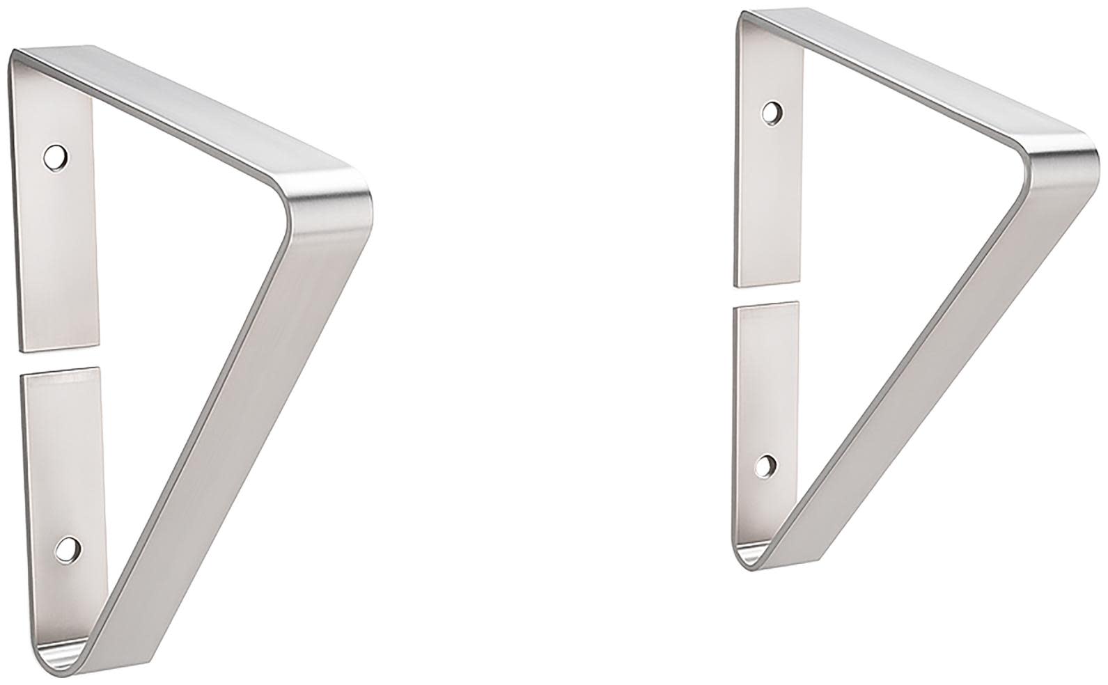 Photos - Bathroom Sink Whitehaus BRACKET4413 Wall Mount Installation Brackets for Model WHNCMB4413 Brushed Stainless Steel Janitorial Product Parts